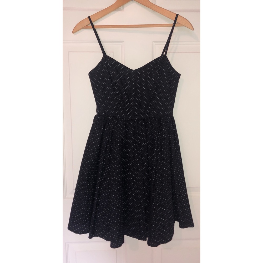 Black and White Dot Sundress